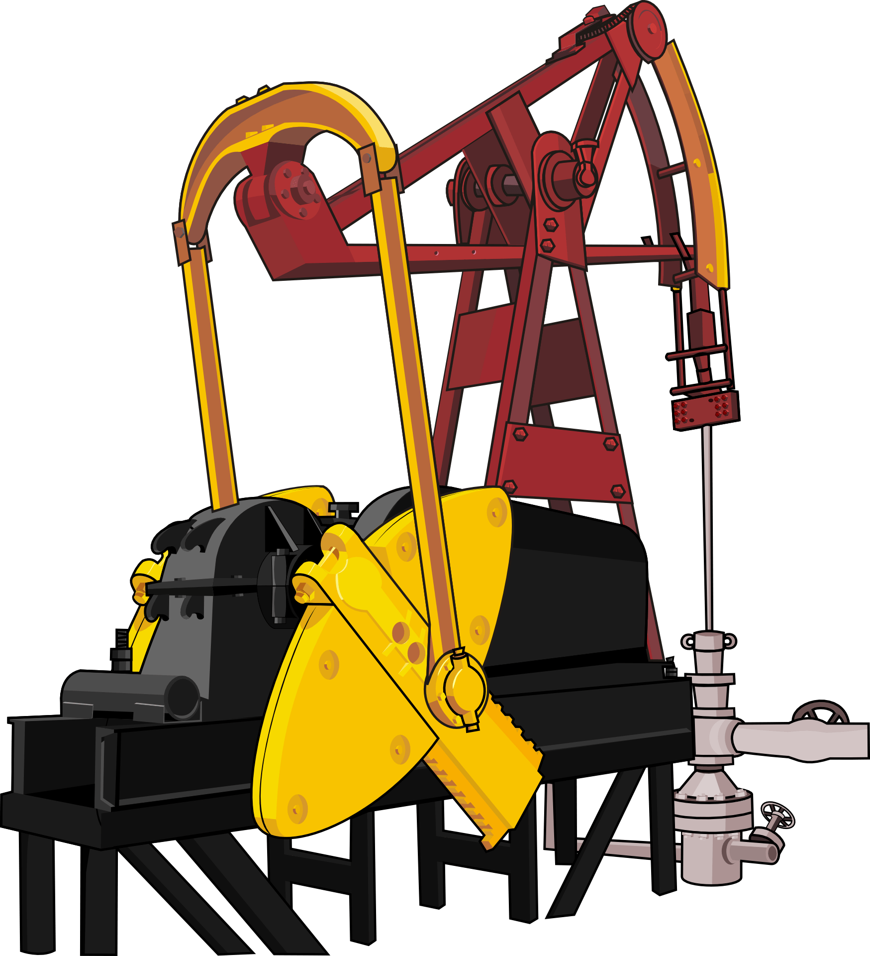 Oil pump drawing free image download
