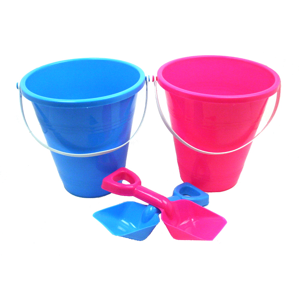 Pail And Shovel blue pink plastic free image download