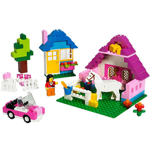 LEGO Pink Brick free image download