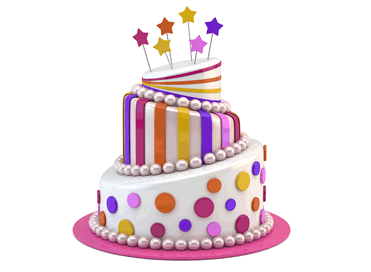 Real Birthday Cake free image download