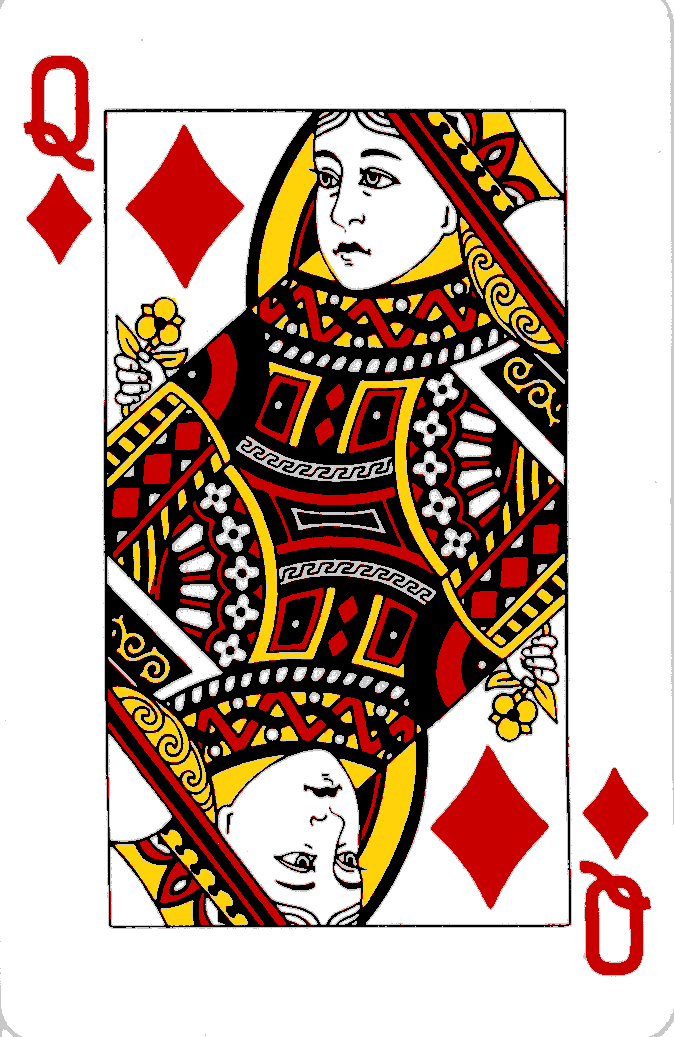 Queen Playing Card N2 free image download