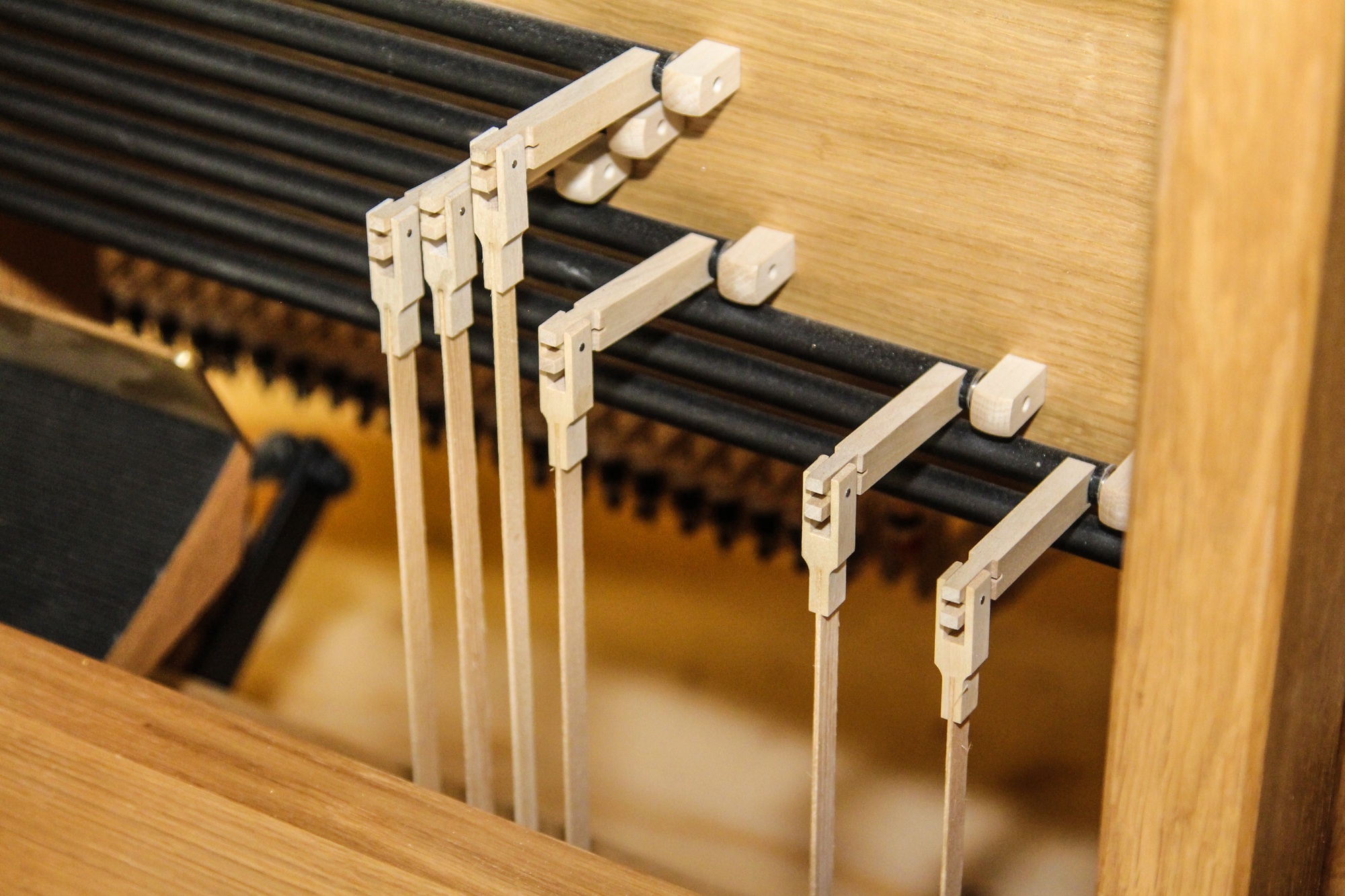 Musical organ closeup in a church free image download