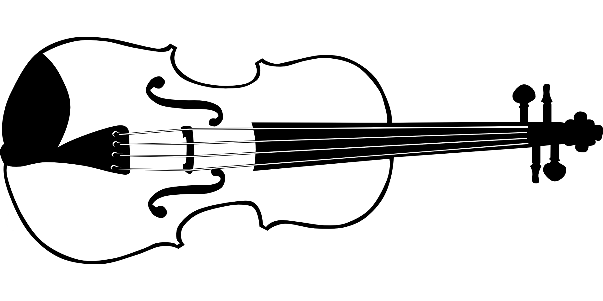 Violin drawing free image download