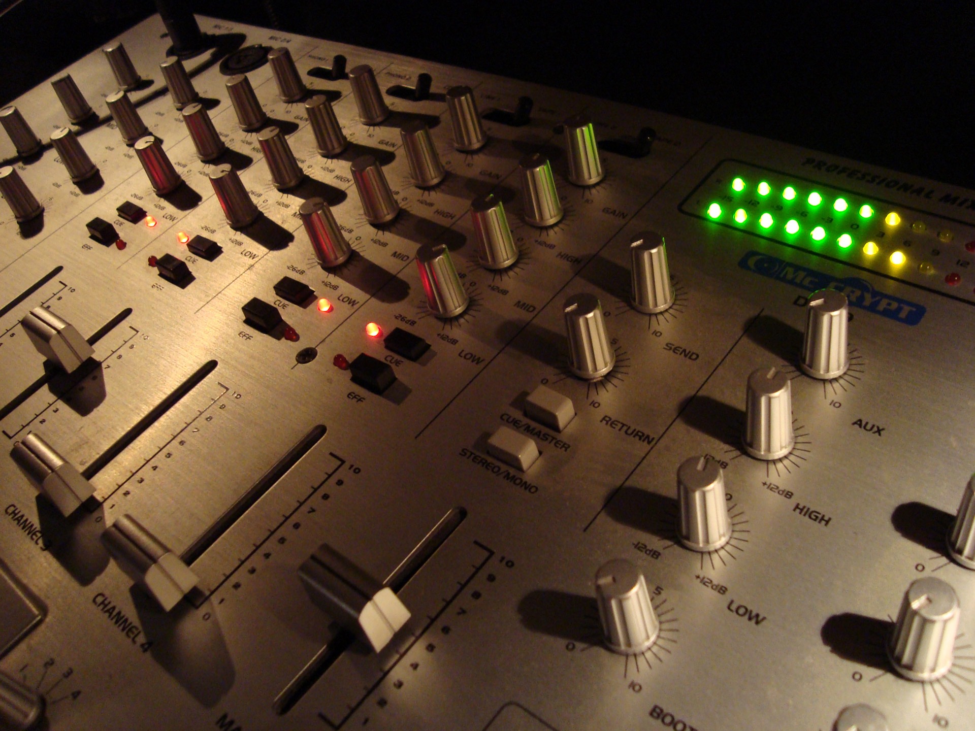Music mixer studio free image download