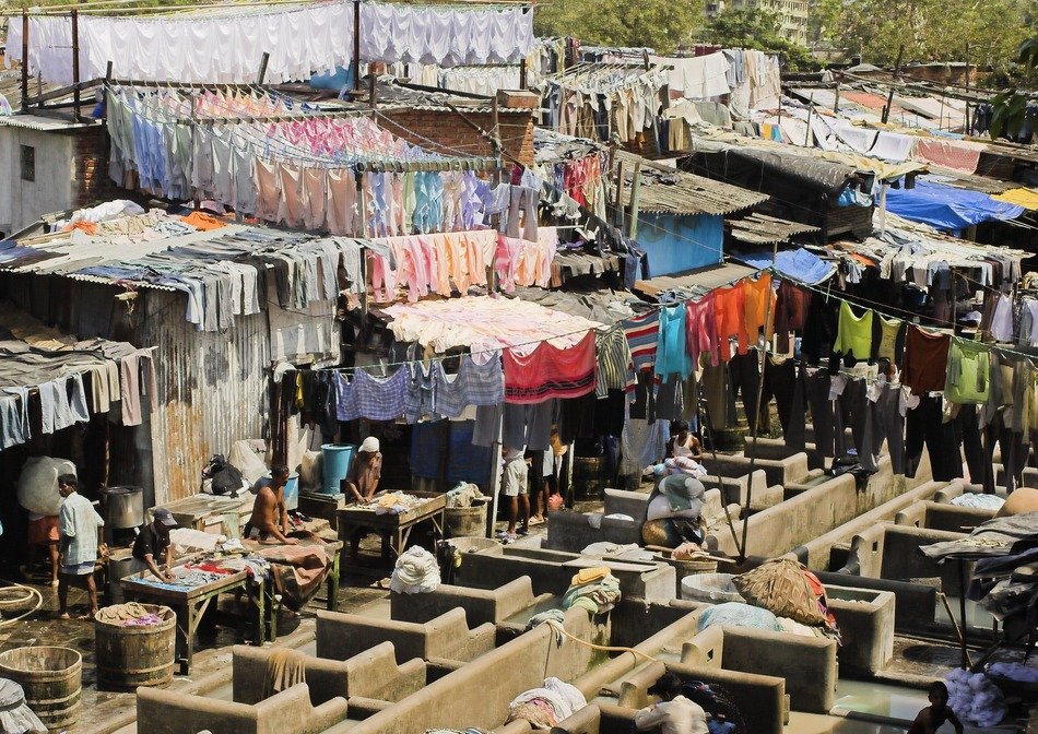 Laundry in Mumbai, India free image download