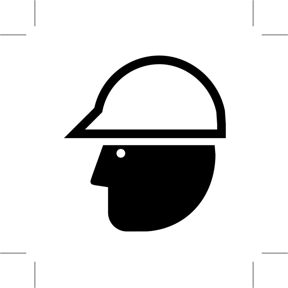 Yellow safety helmet, drawing free image download