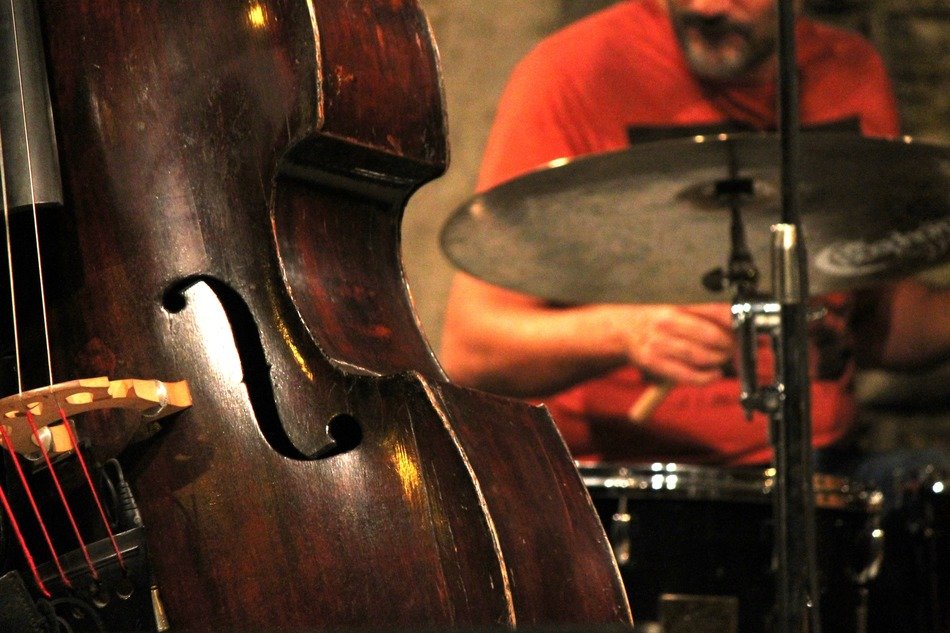 Jazz double bass free image download