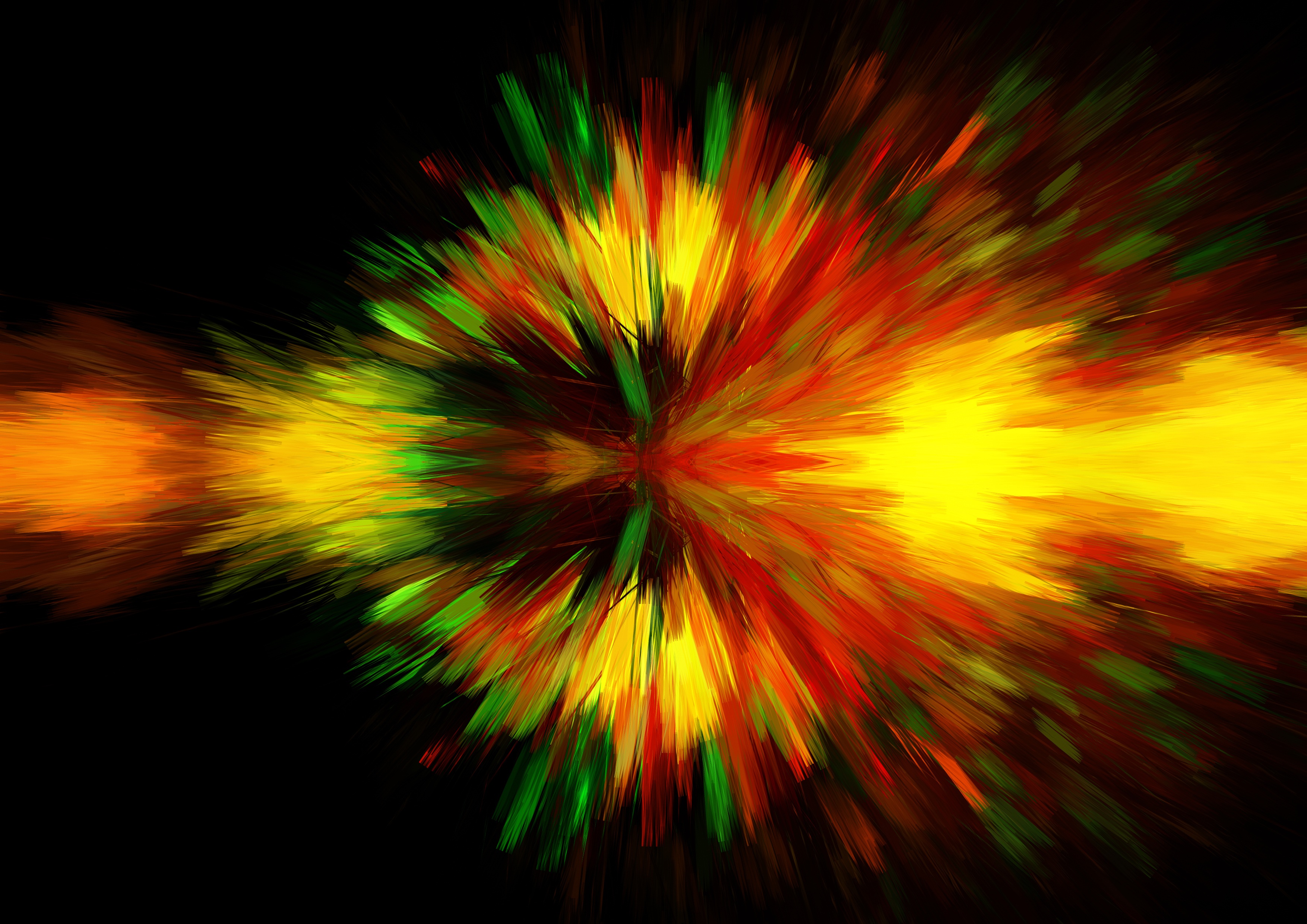 Multicolored quantum explosion free image download