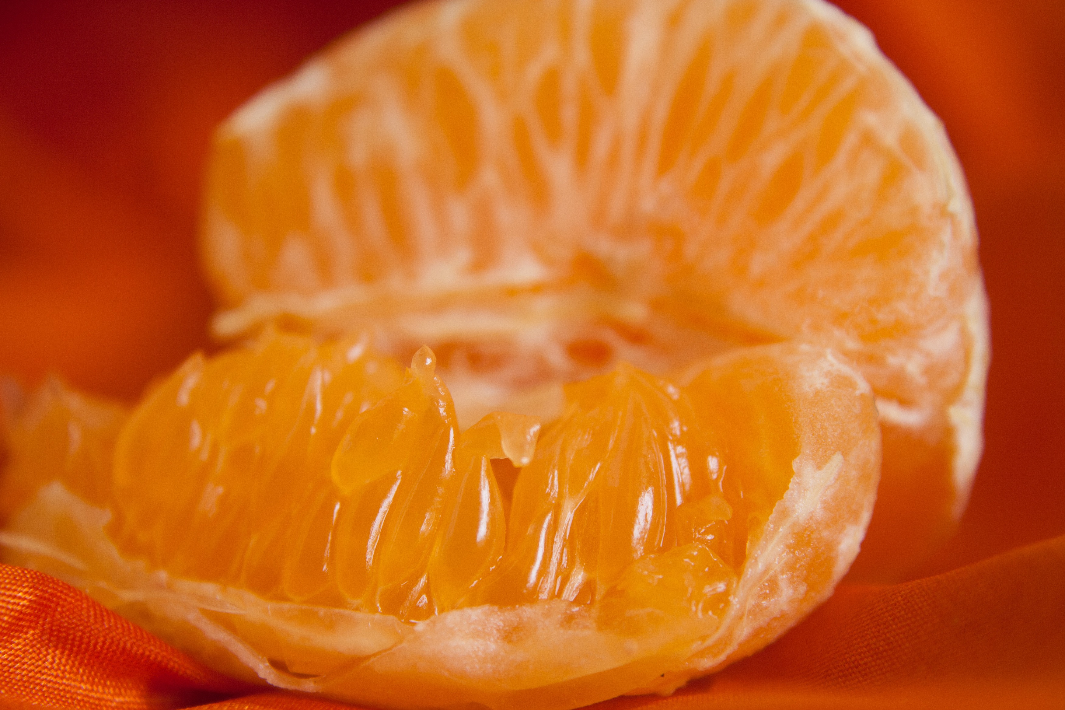 Juicy orange sections free image download