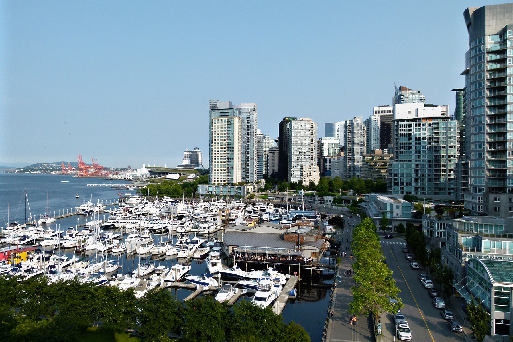 Coal Harbor in Vancouver, Canada free image download