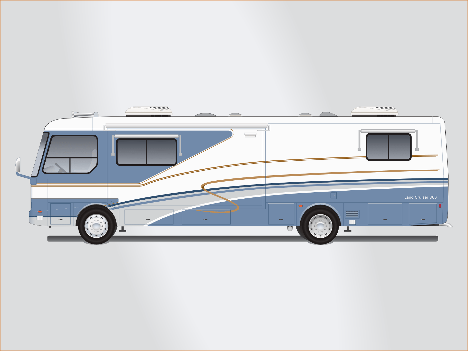 Motorhome drawing free image download