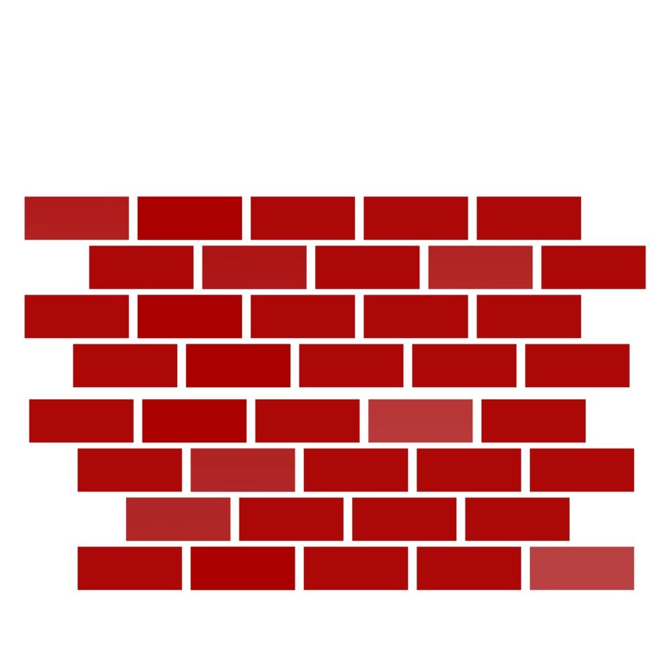 Brick wall construction drawing free image download