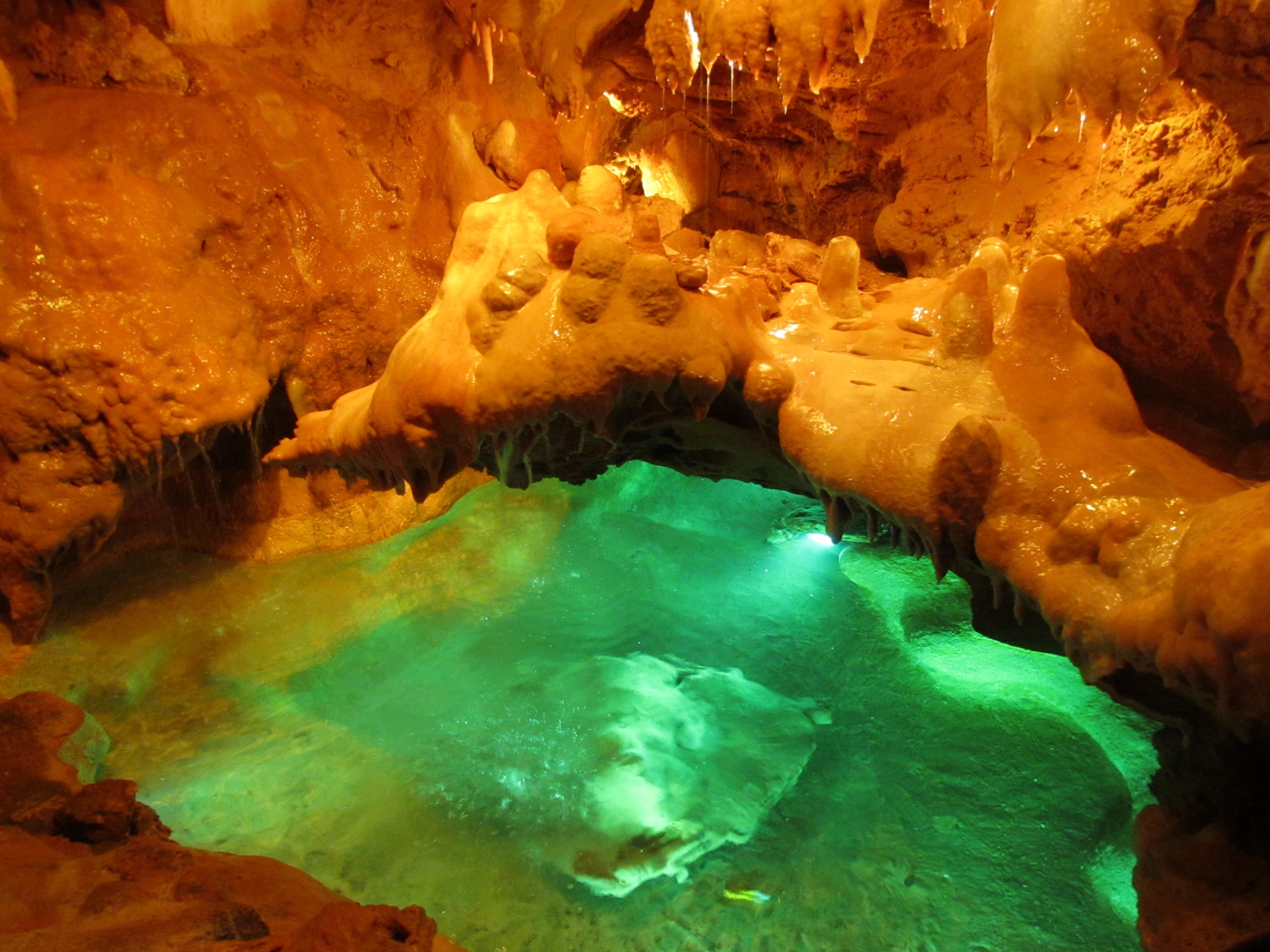Cave underground water free image download