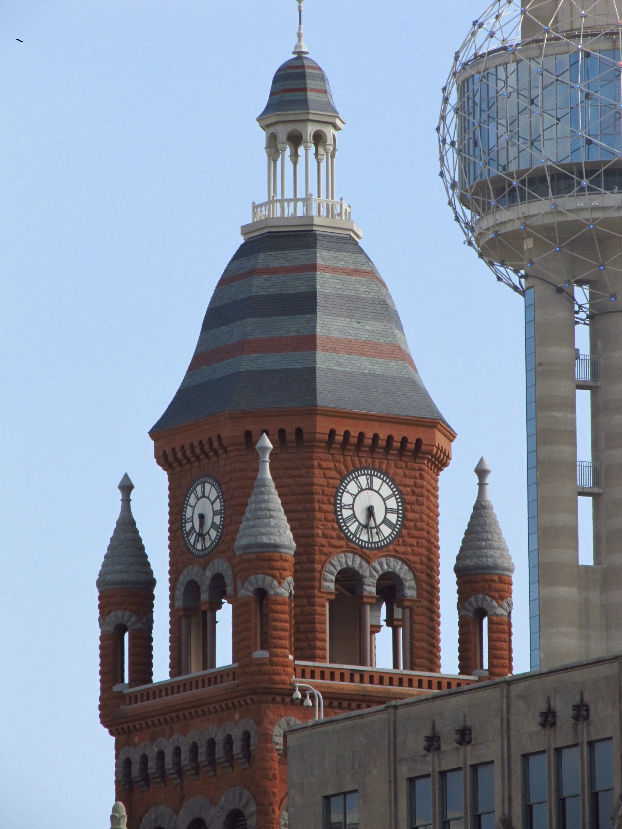 Dallas downtown clocks free image download
