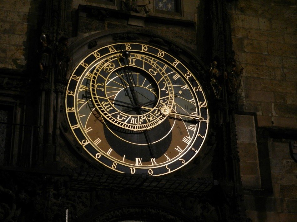 Clock prague, czech republic free image download