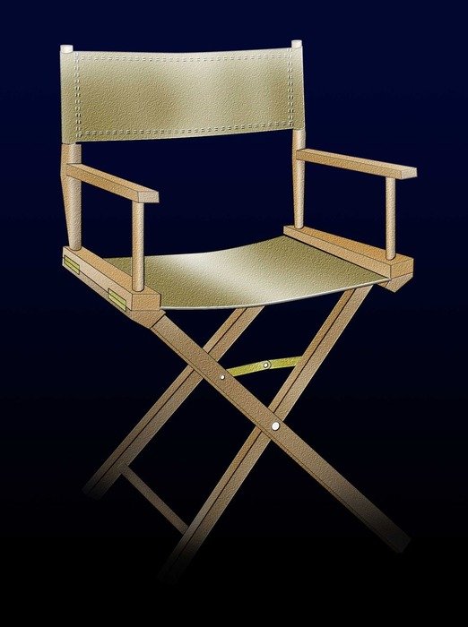 Directors chairs 3d drawing free image download