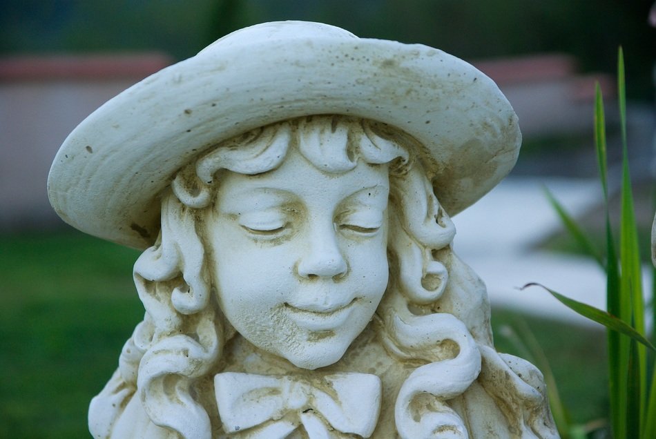 Statue girl decoration free image download