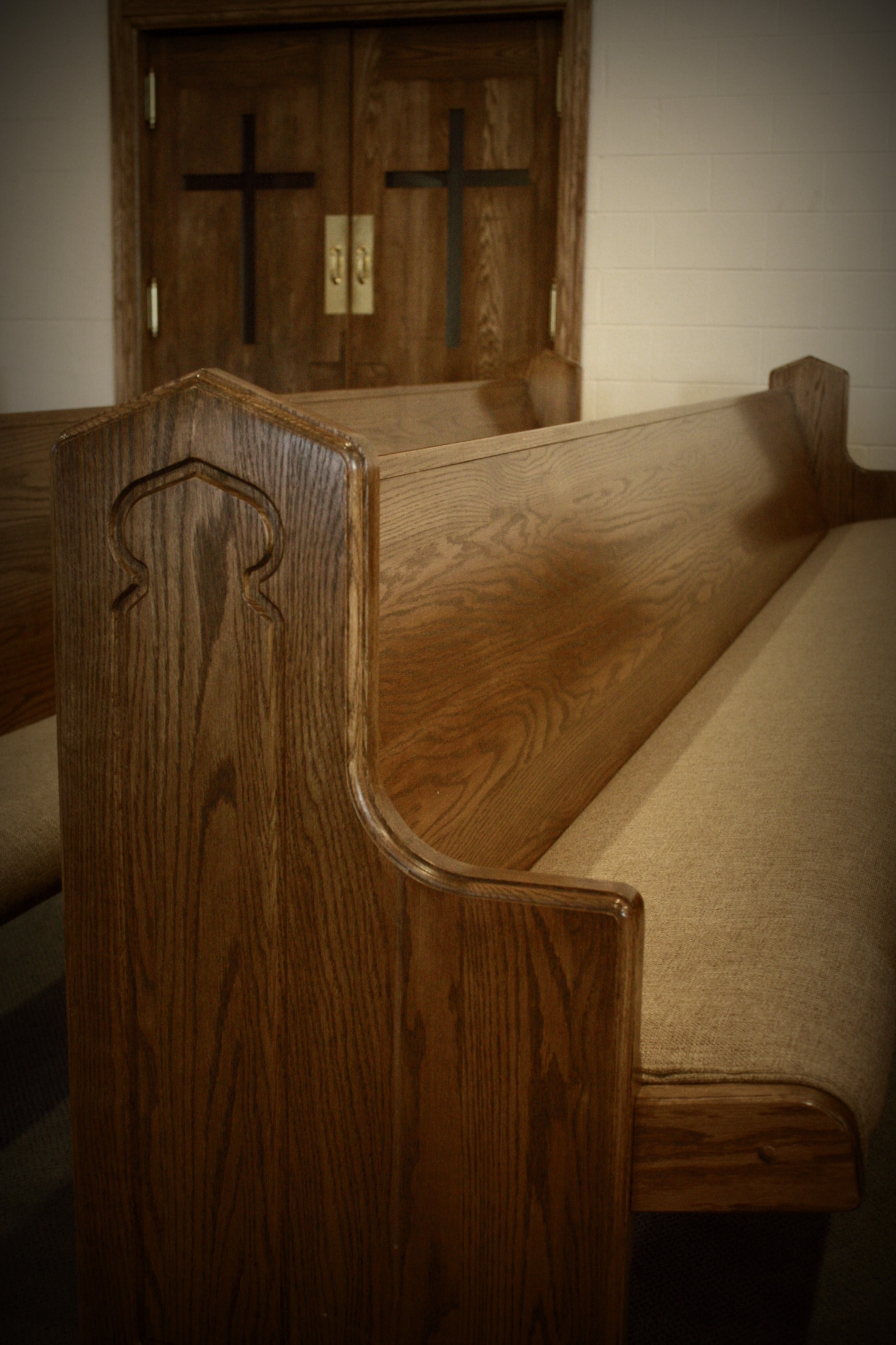 Benches in the church free image download