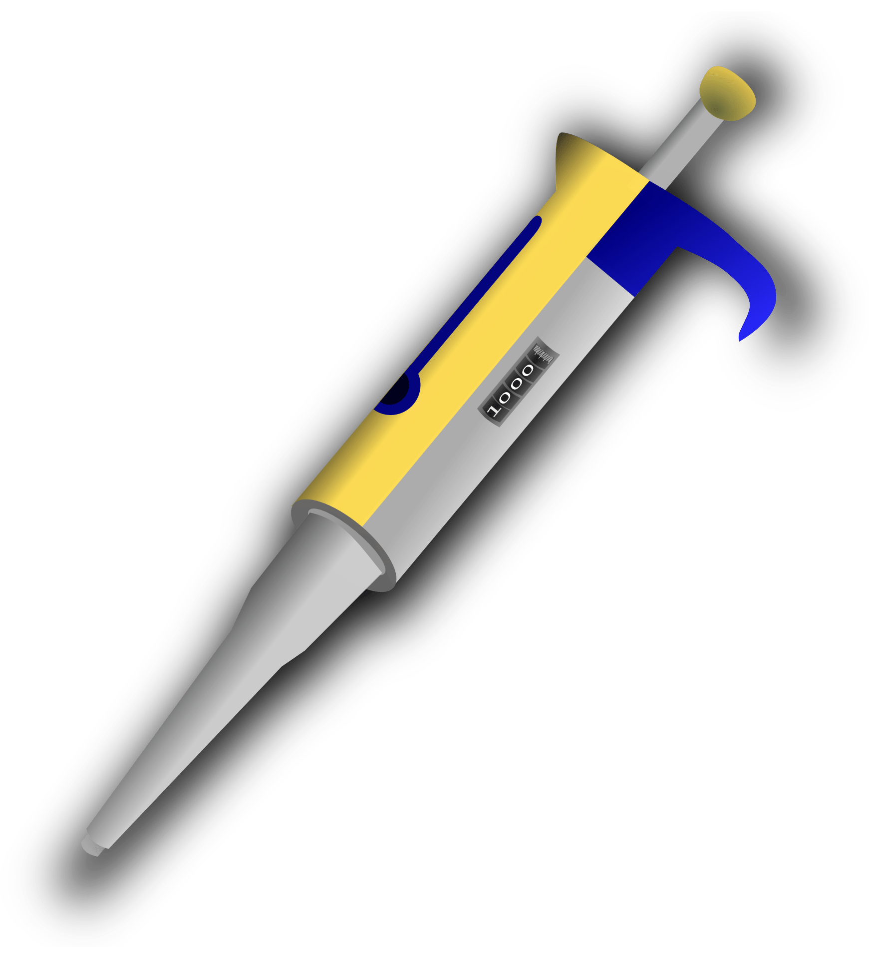 Graphic image of a micropipette free image download