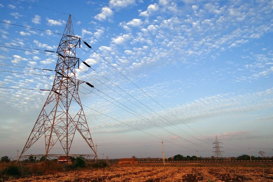 Electrical tower in India free image download