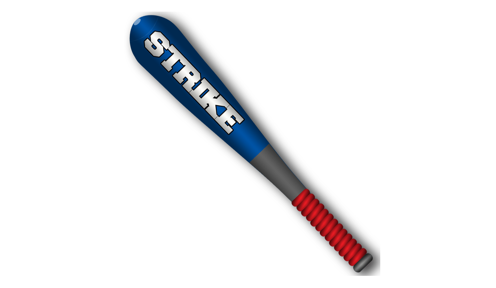 Baseball bat on a white background free image download