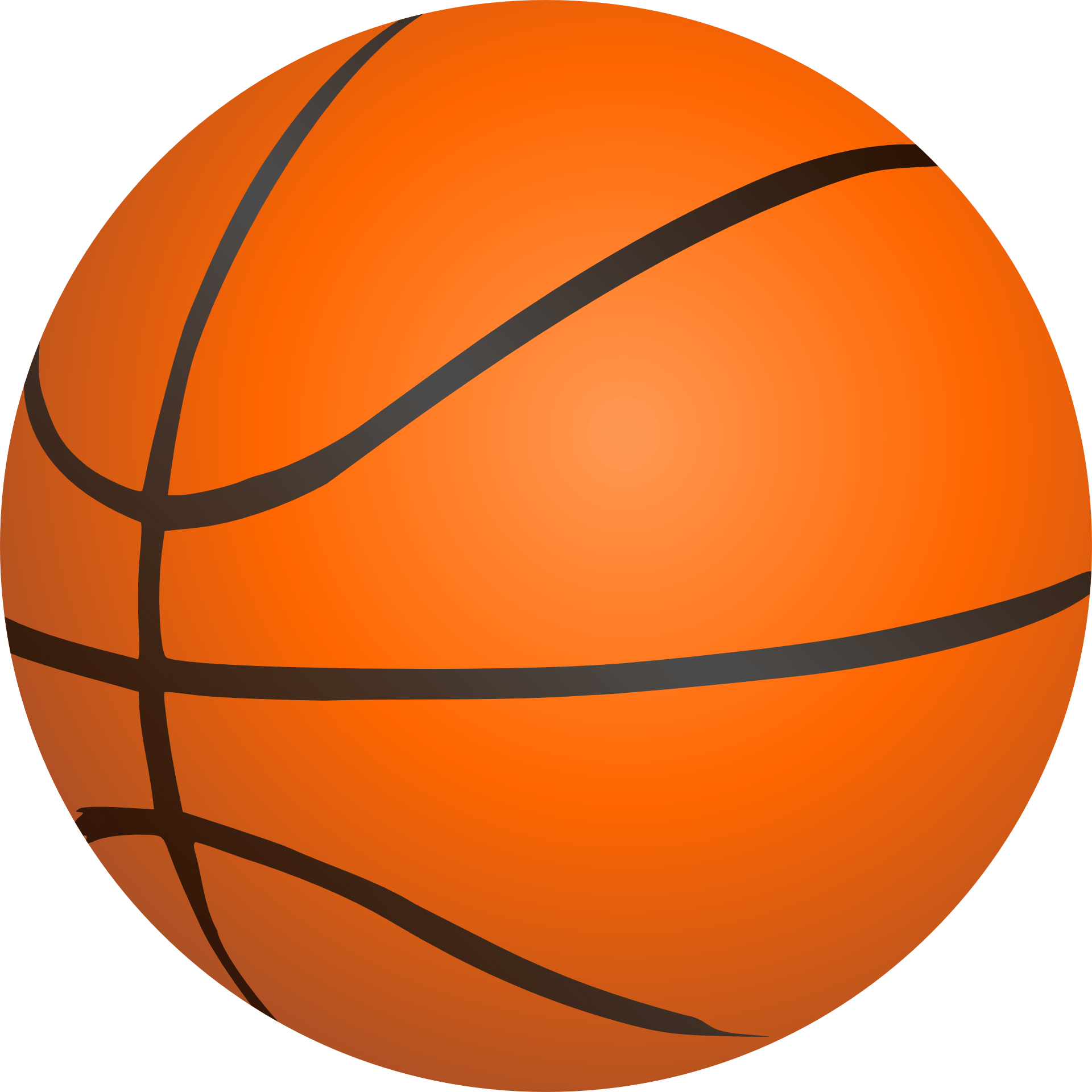 Picture of orange basketball ball free image download