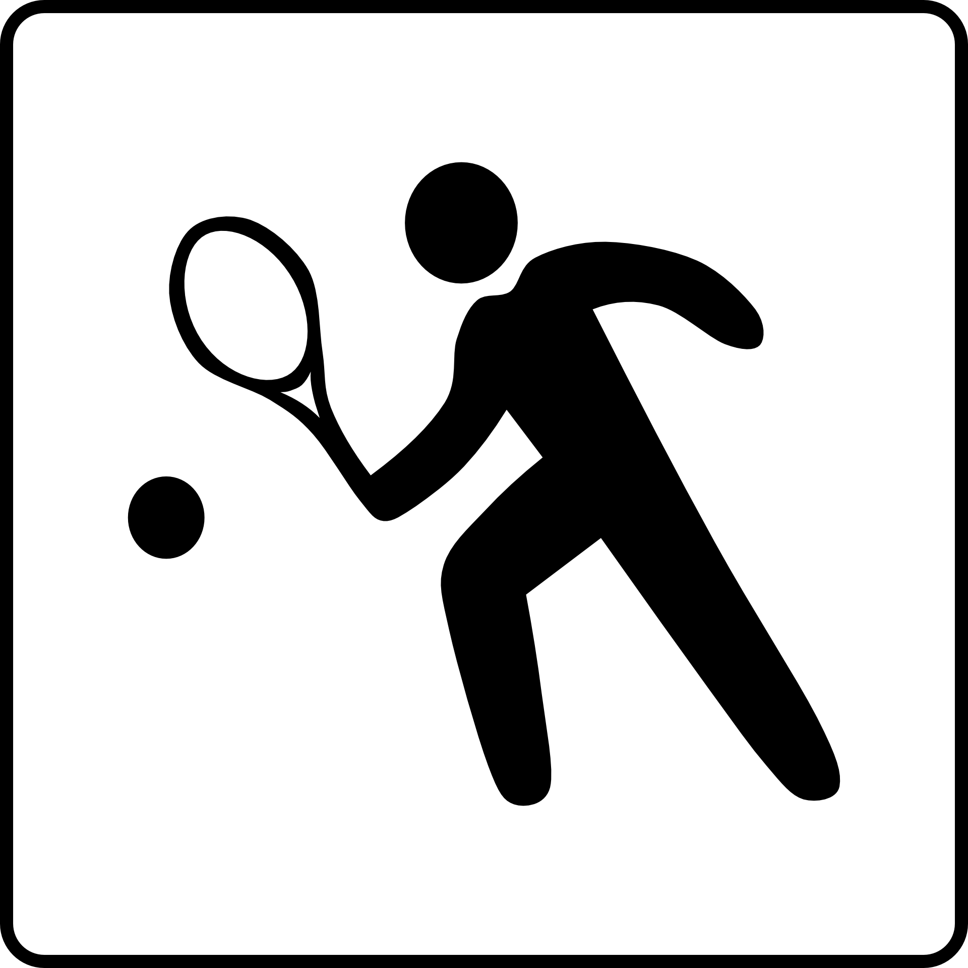 Squash sports tennis ball drawing free image download