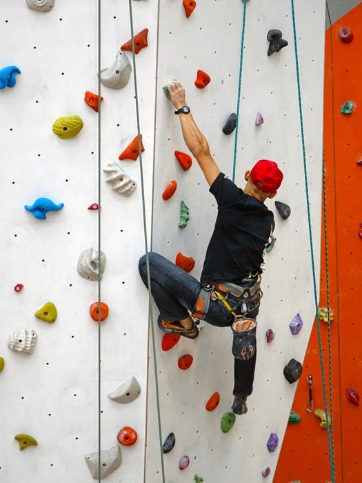 Climbing wall bodybuilding free image download