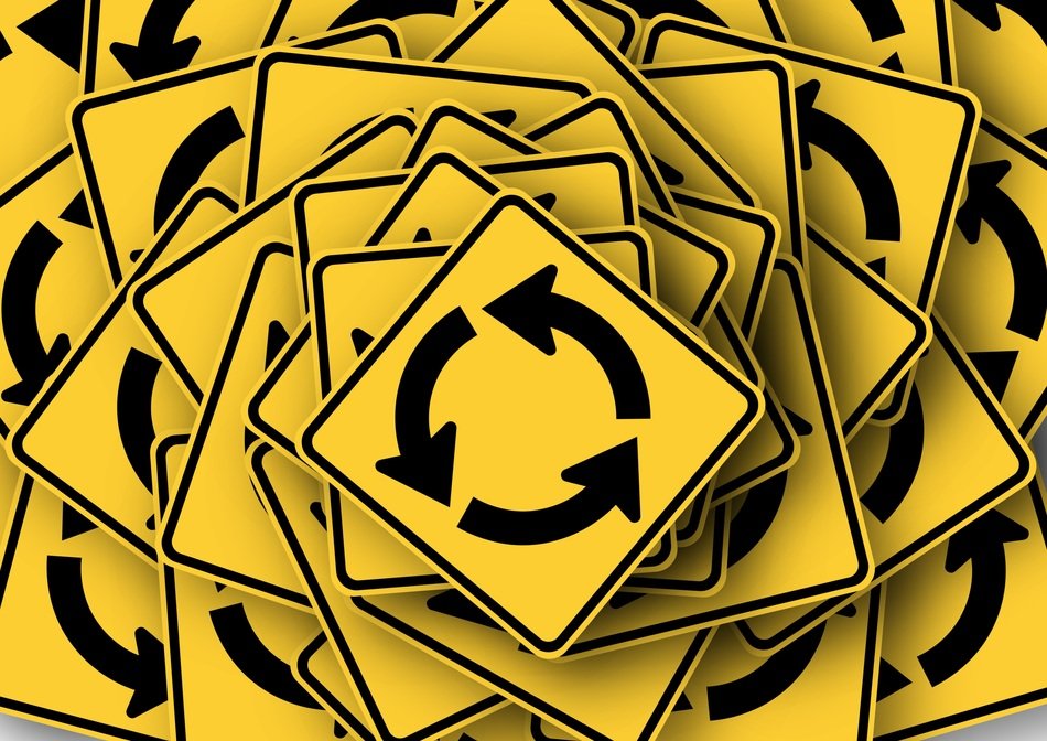 Yellow traffic signs free image download