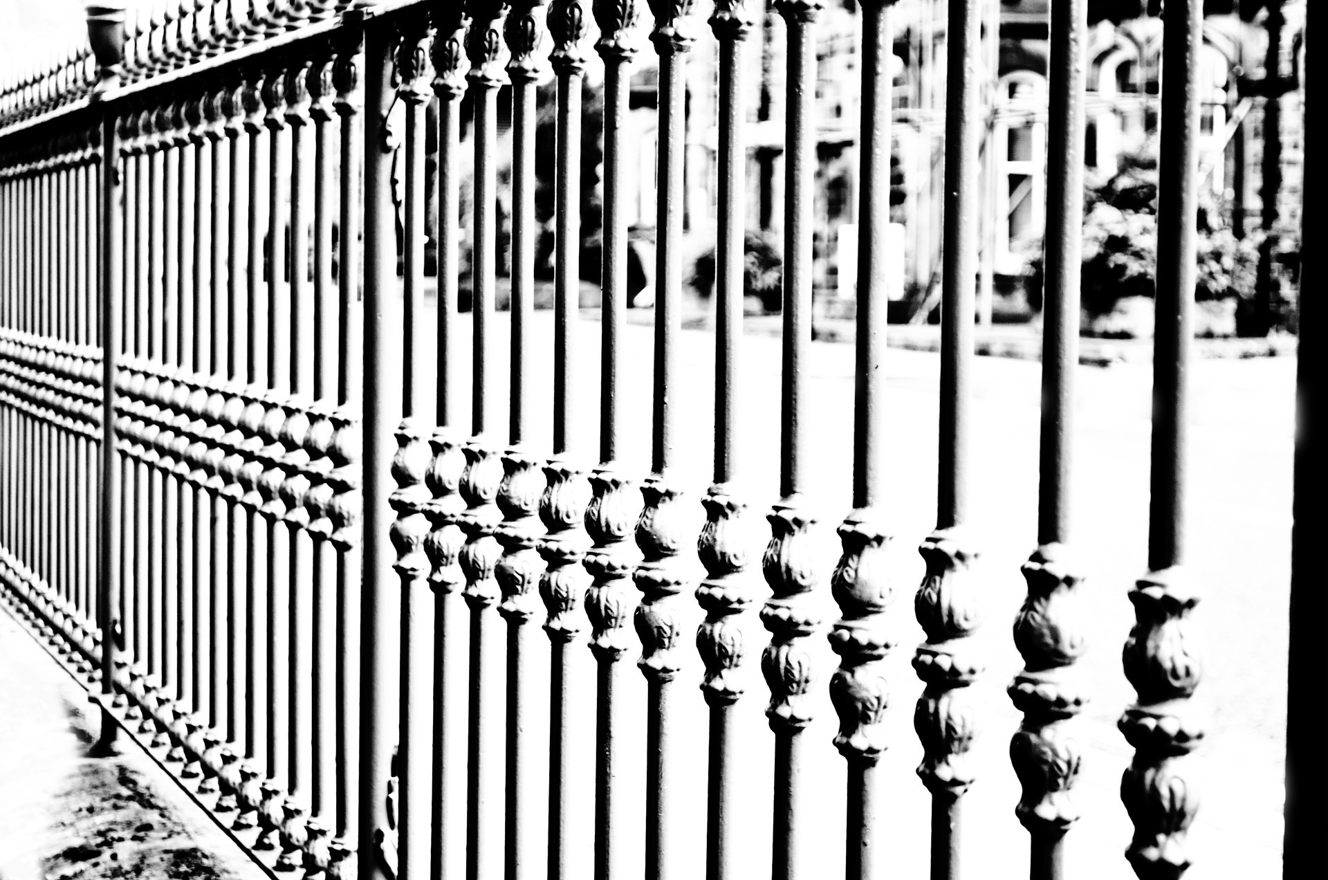 Iron fence free image download
