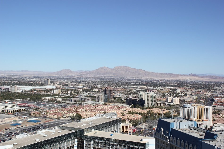 Landscape of Las Vegas city free image download