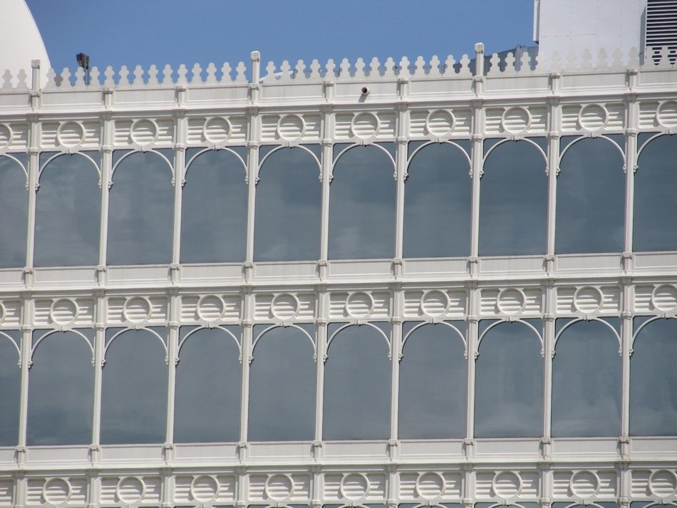 Crystal palace, multitenant data center, detail, usa, texas, dallas