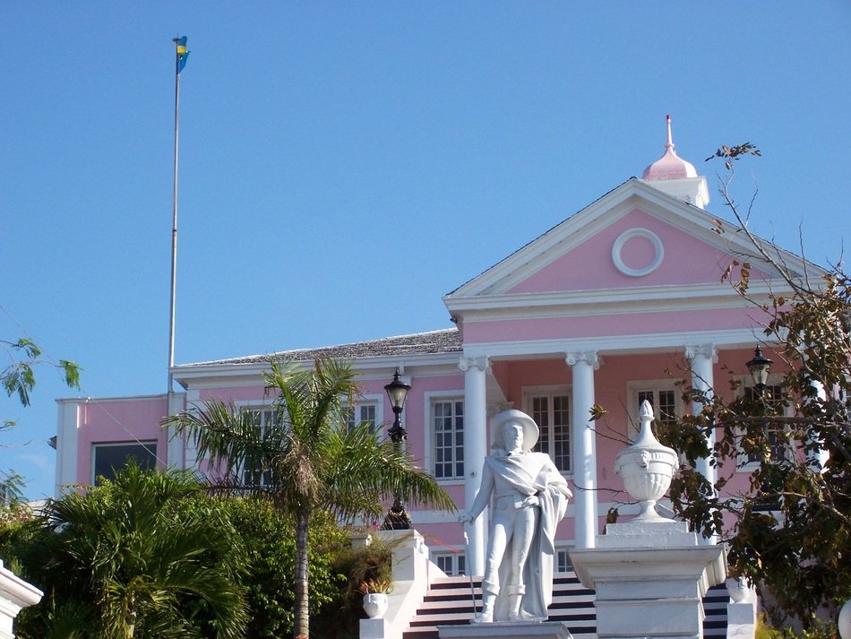 Government building in Nassau in Bahamas free image download