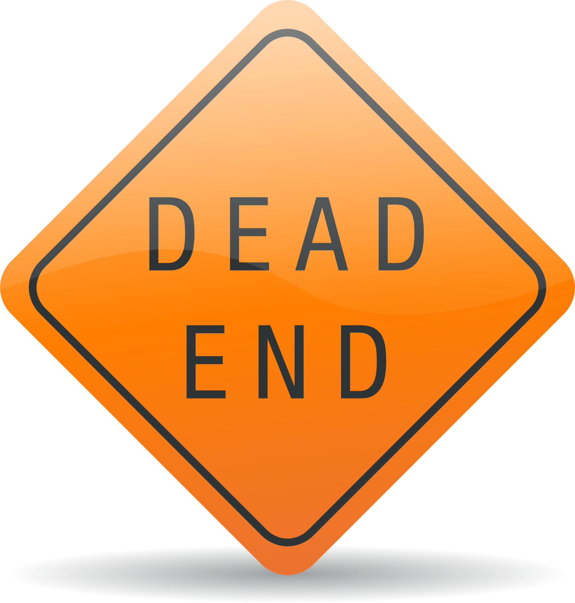 Deadend sign free image download