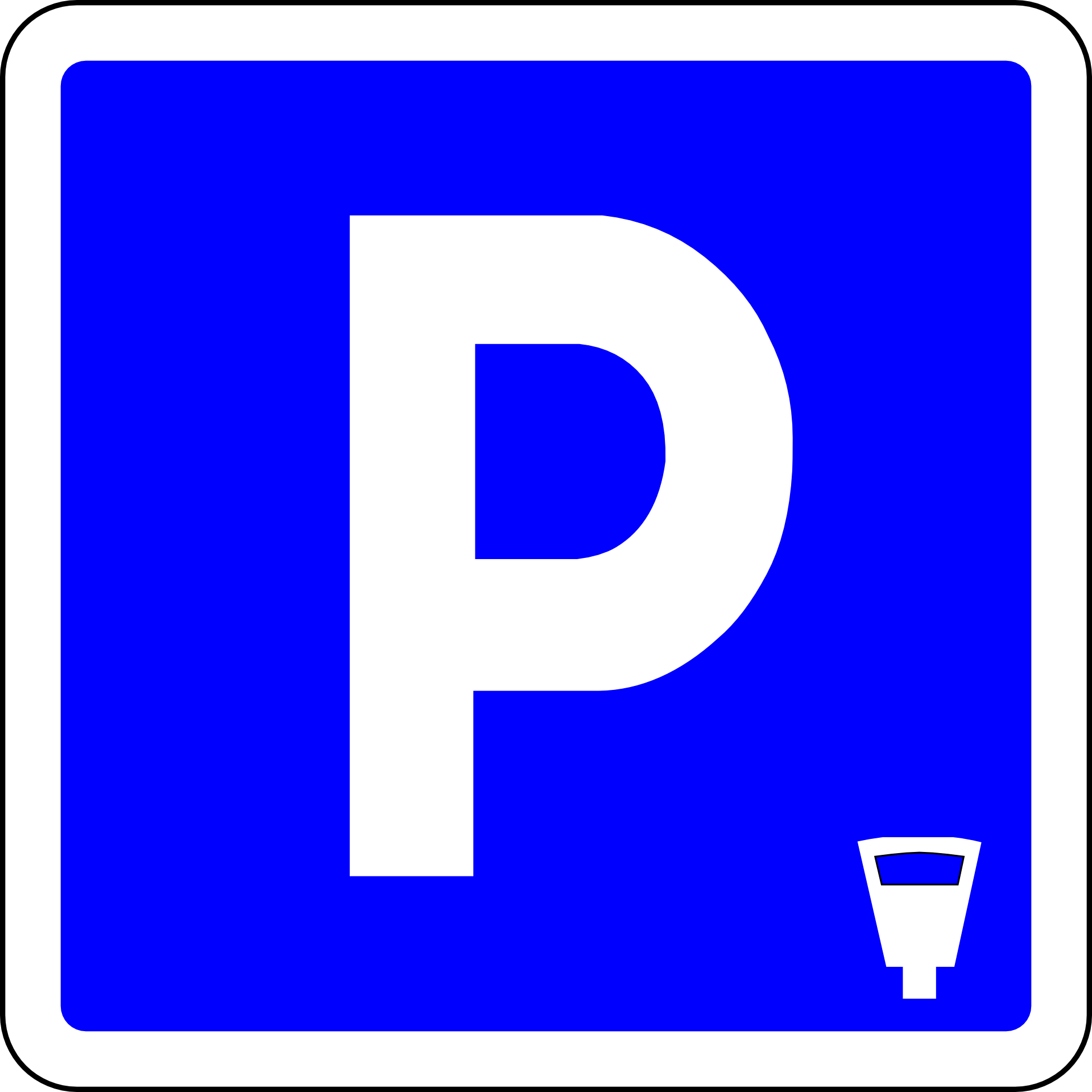 Parking place sign free image download