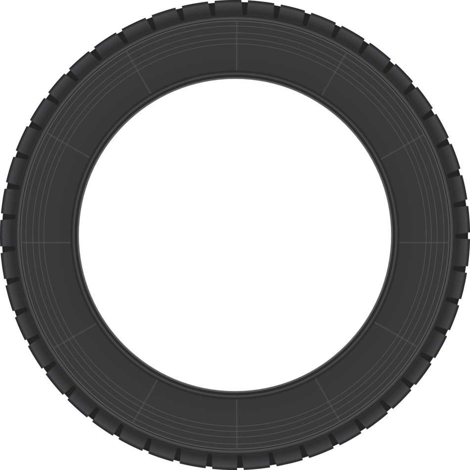 Rubber tire as a graphic image free image download
