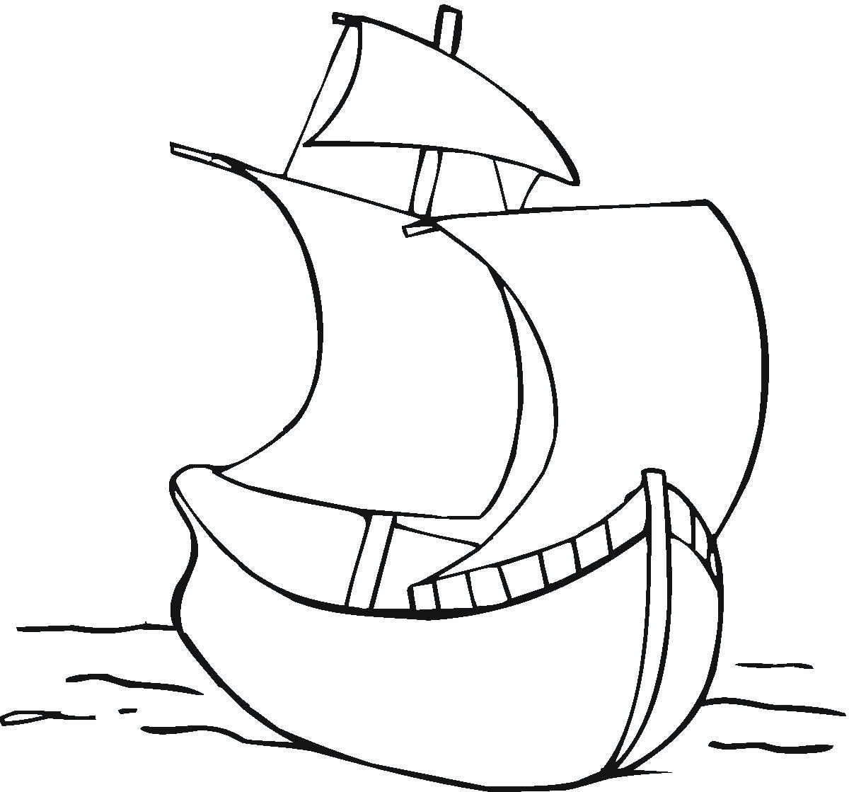 Christopher Columbus Ships drawing free image download