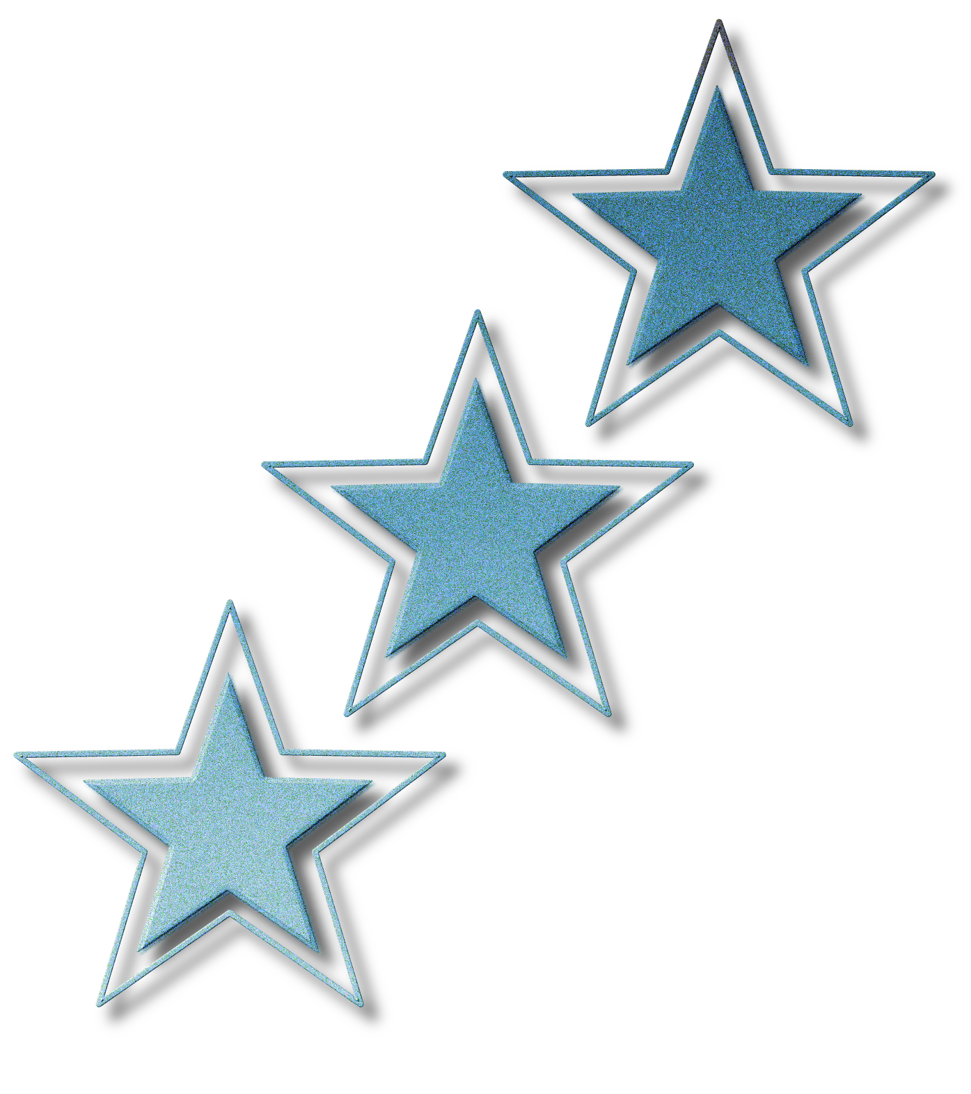 Blue stars on a white background free image download