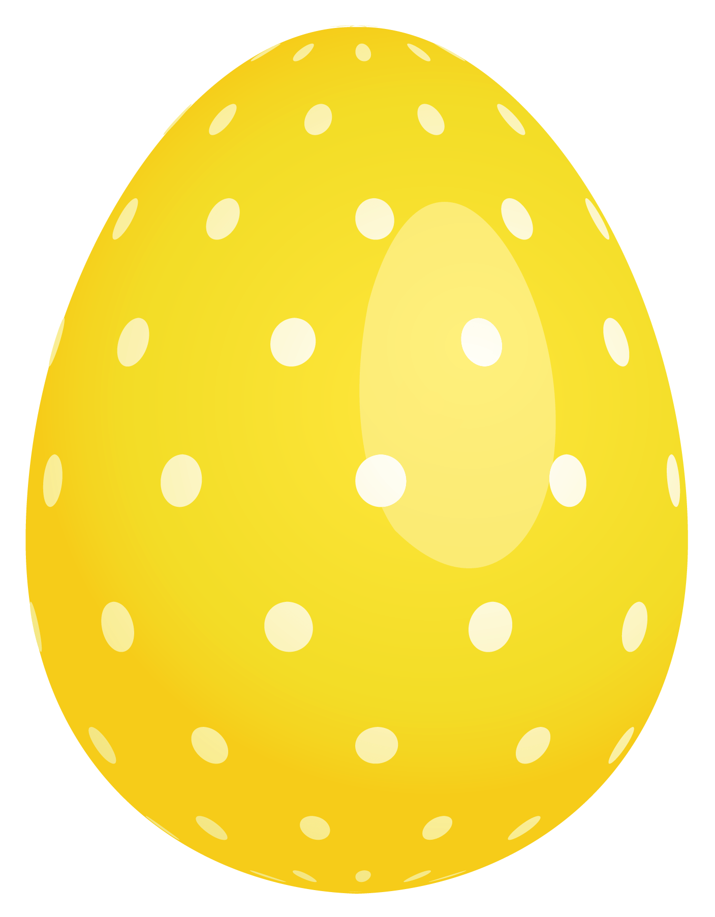 Yellow Easter Egg drawing free image download
