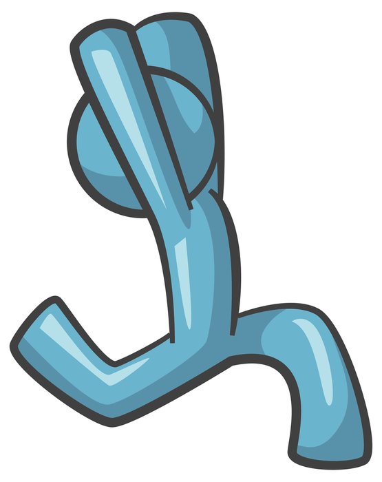 Stick figure running away free image download