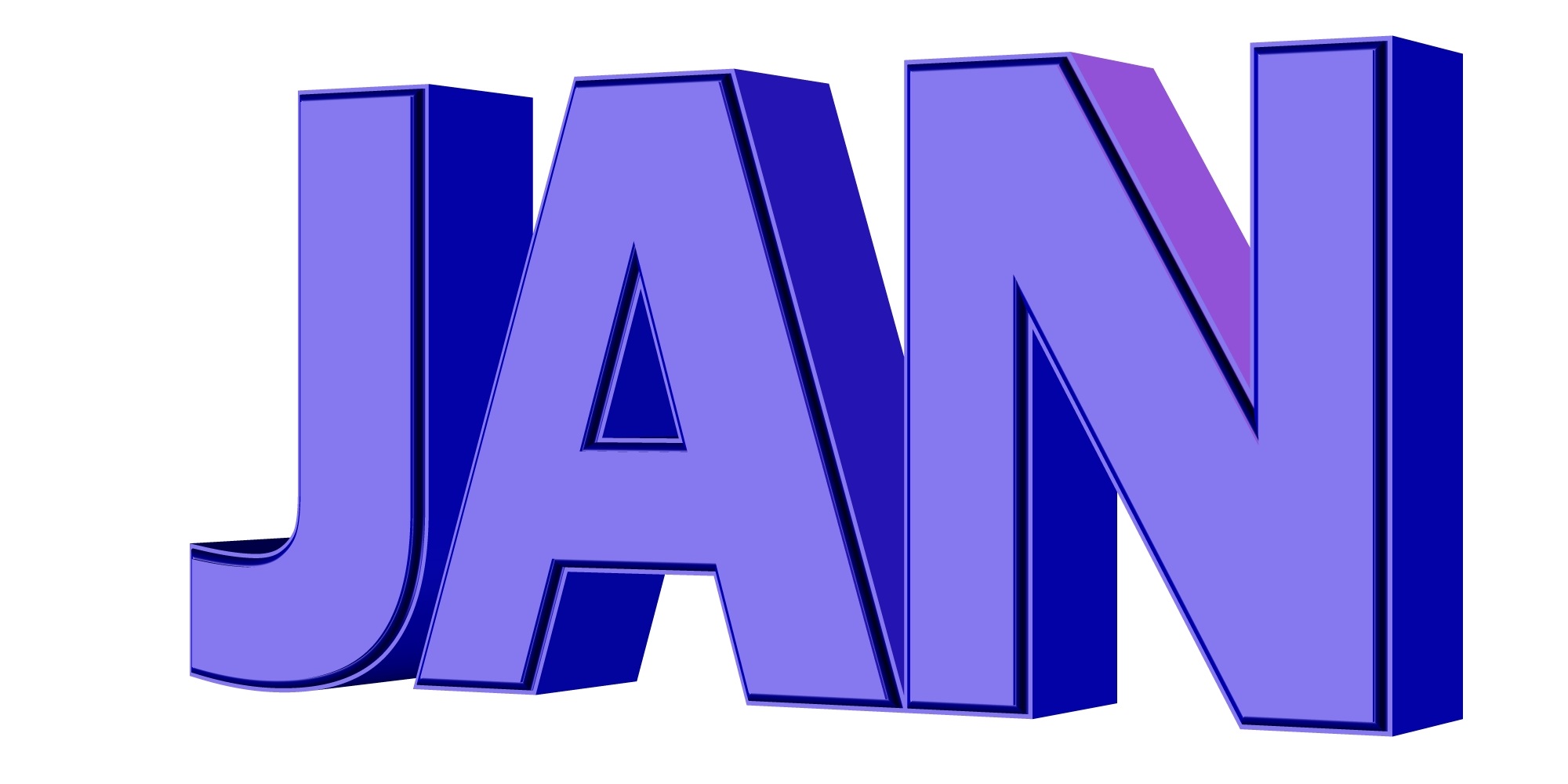 Jan month drawing free image download