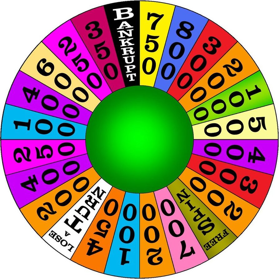 Spinning Prize Wheel drawing free image download