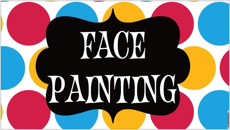Face painting banner free image download