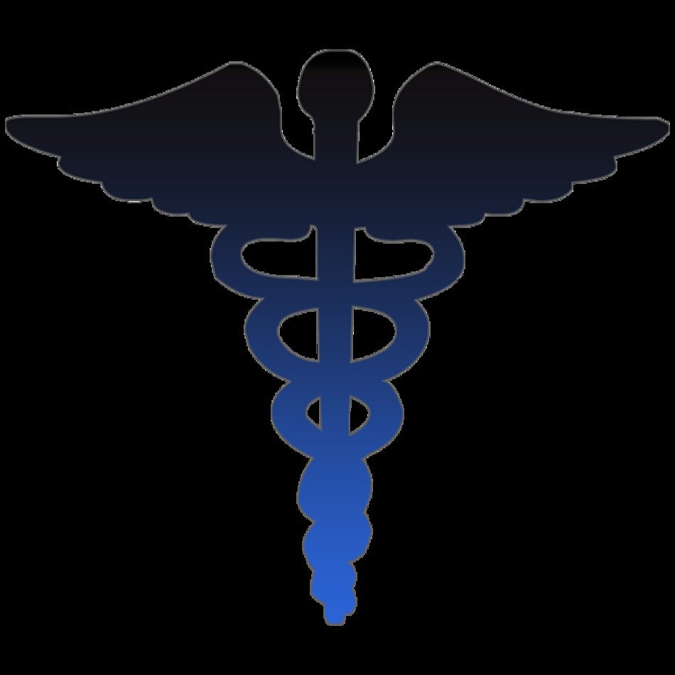 Caduceus Medical Symbol Blue Image free image download
