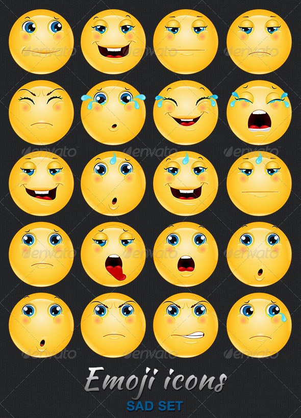 Emoticon stickers free image download