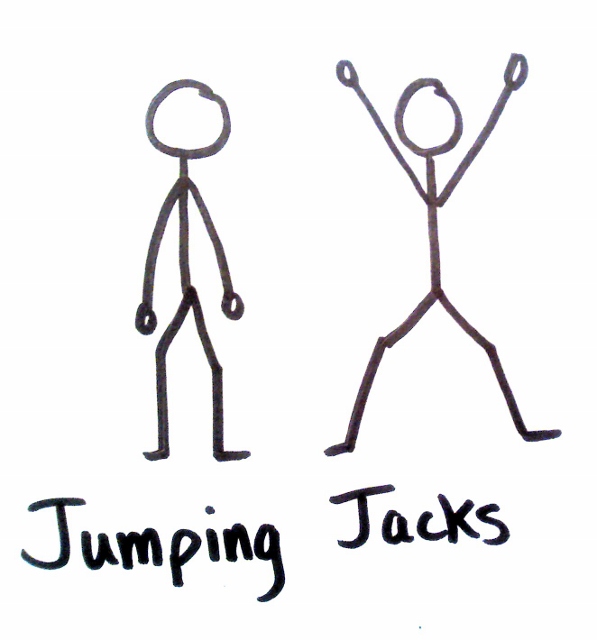 Jumping Jacks 597x640 free image download