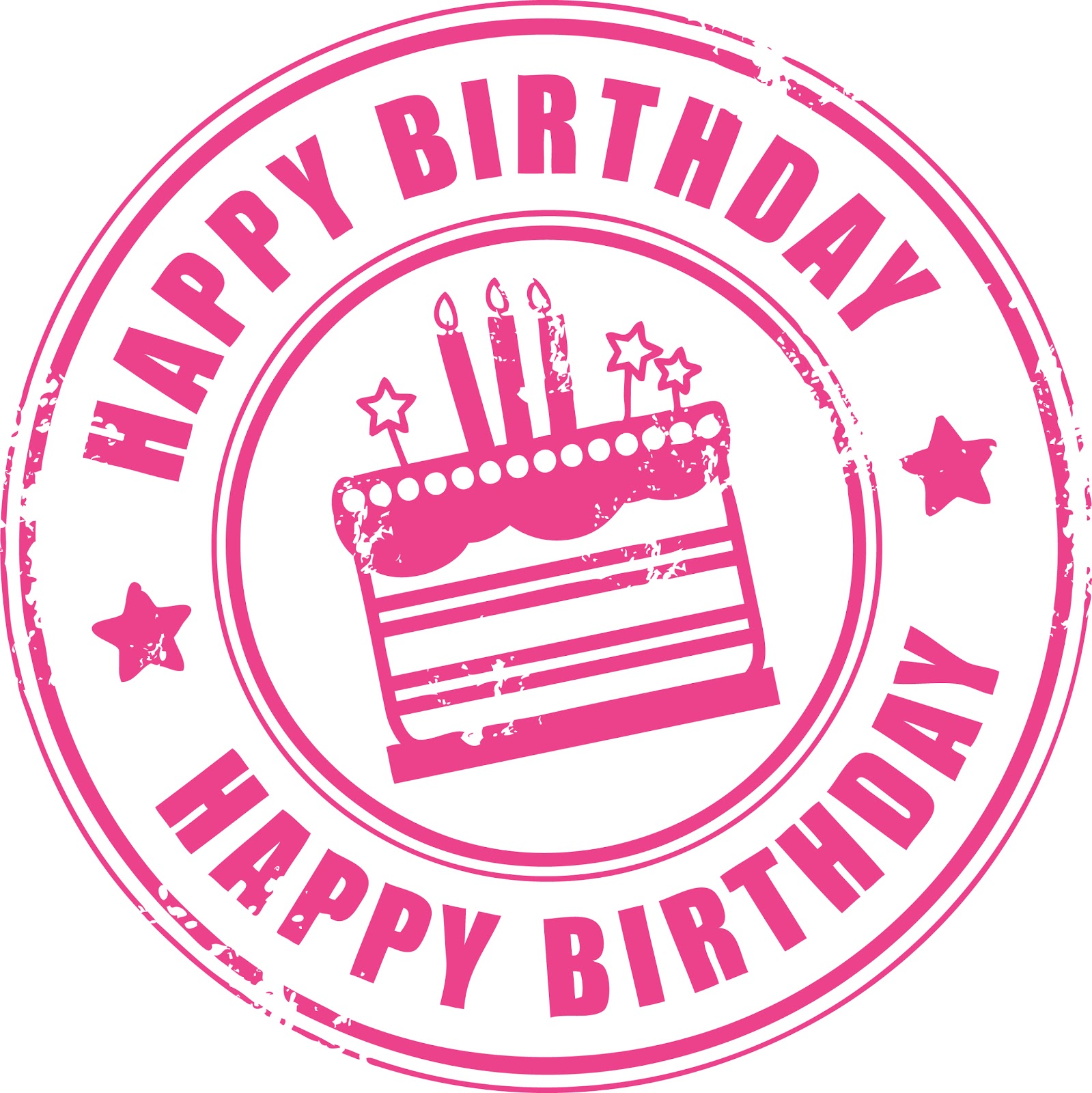 Happy birthday sticker free image download