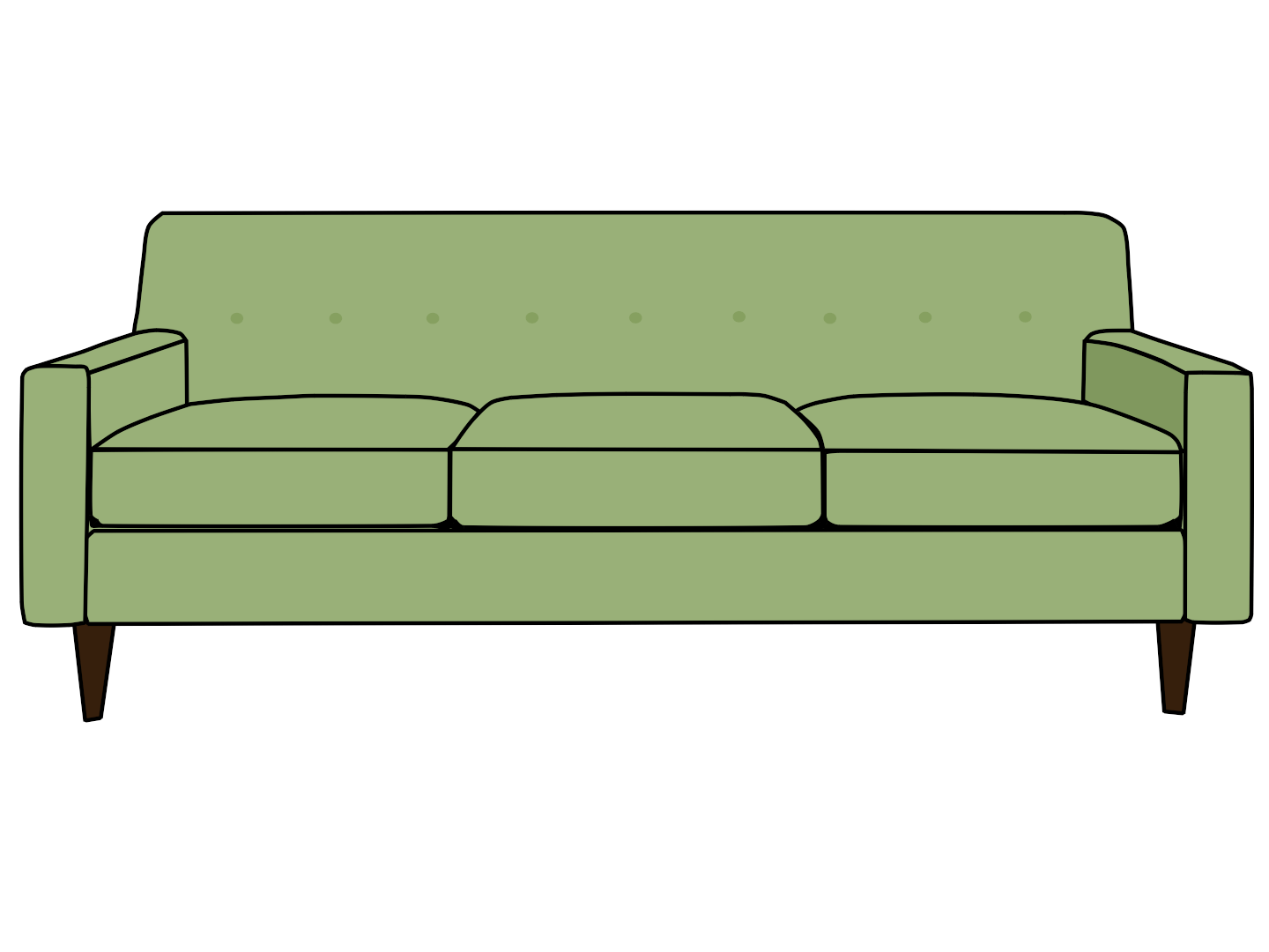 Cartoon Couch drawing free image download