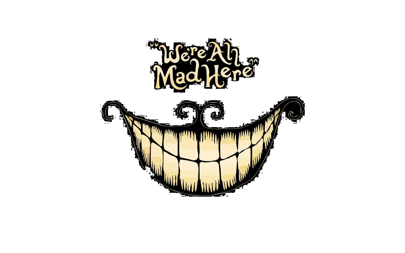 Cheshire smile drawing free image download