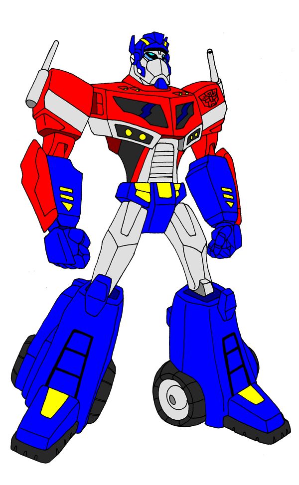 Clipart of Transformers as a cartoon character free image download